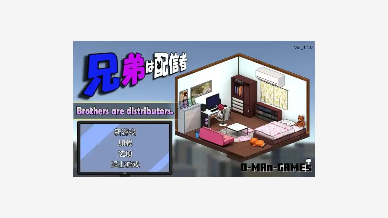 主播兄弟NTR二人 中文界面 演示图 1